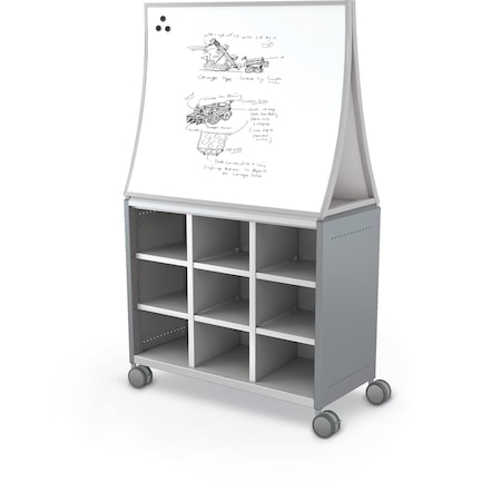 Mooreco Metal 42 W, Grey B3A1B1E1B0